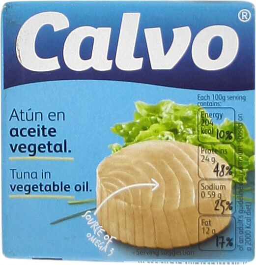 Тунец в масле "Calvo" 80г