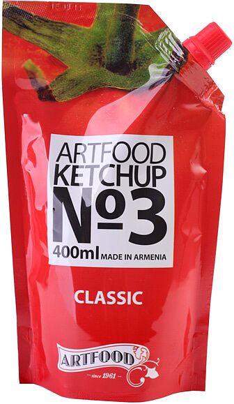 Ketchup "Artfood N3 Classic" 400ml   