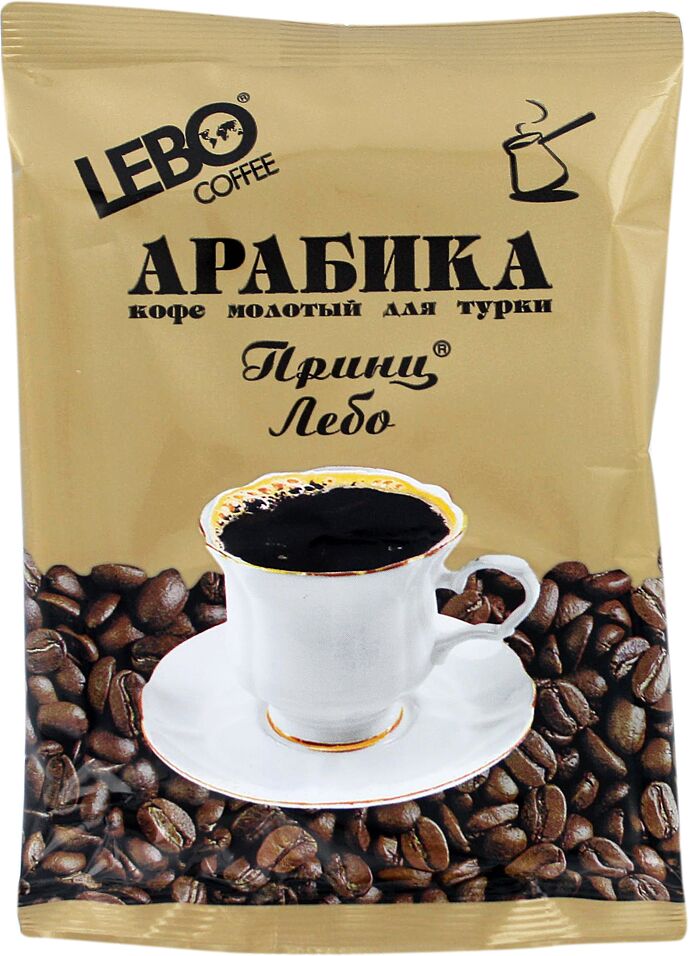 Coffee "Lebo Prince Arabica" 100g