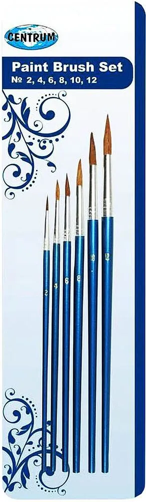 Brush set "Centrum" 6 pcs
