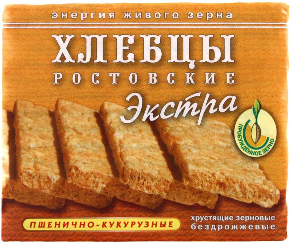 Չորահացեր ցորեն-եգիպտացորենի «Ростовские Экстра»  65գ