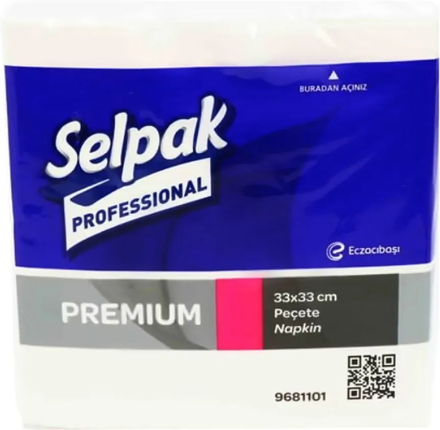 Салфетки "Selpak Premium" 100шт.