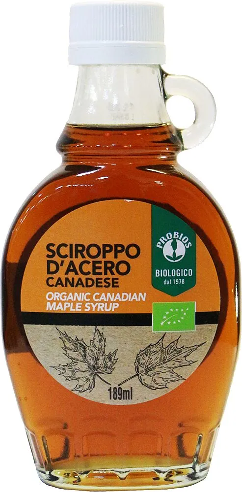 Syrup "Probios" 189ml Maple