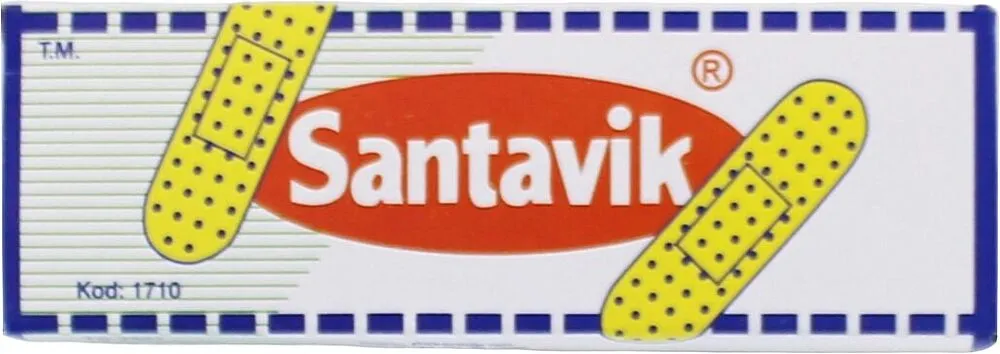 Полоски первой помощи "Santavik" 10шт