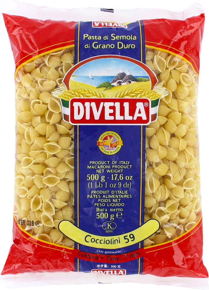 Pasta ''Divella Cocciolini  № 59" 500g 