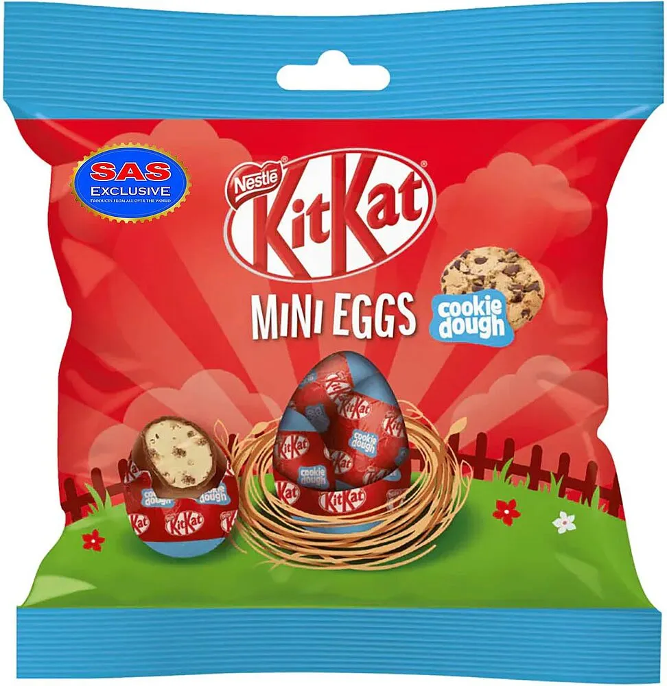 Chocolate eggs "Kit Kat Mini" 90g
