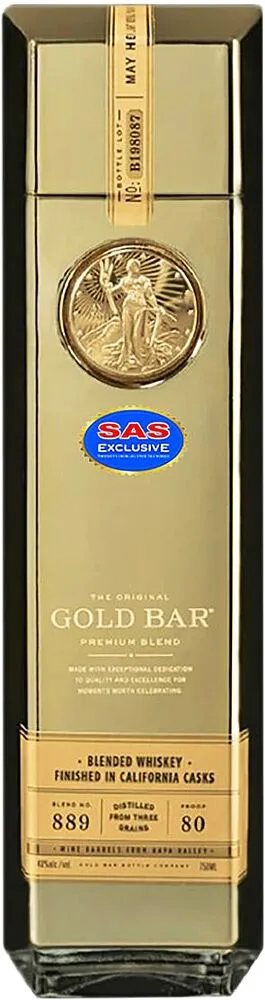 Whiskey "Gold Bar" 0.75l
