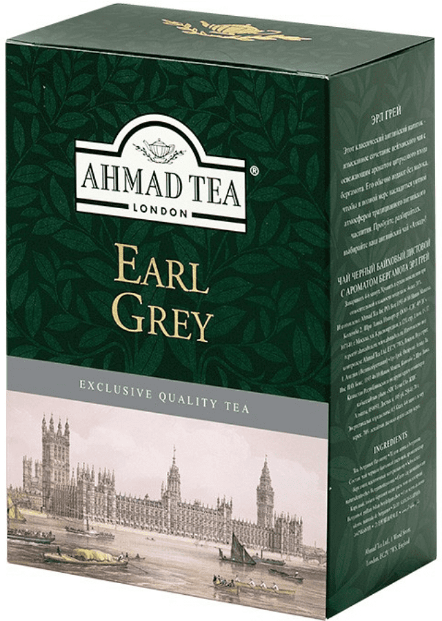 Чай черный "Ahmad Earl Grey Tea" 100г