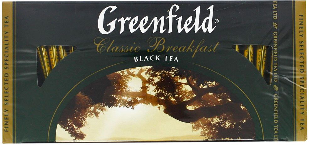 Black tea "Greenfield Classic Breakfast" 37.5g