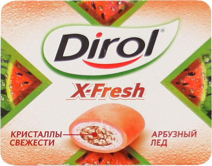 Chewing gum "Dirol X-Fresh" 18g Watermelon