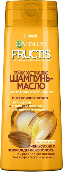 Shampoo-oil "Garnier Fructis" 400ml