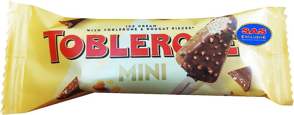 Պաղպաղակ շոկոլադե «Toblerone Mini» 36գ
