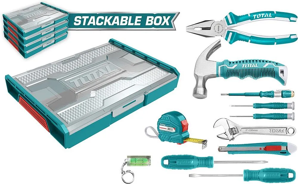 Գործիքների հավաքածու «Total» 11 հատ
 