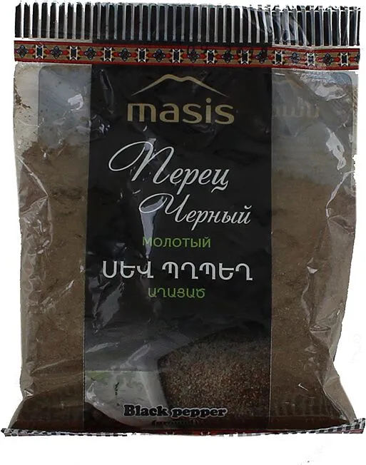 Black ground pepper "Masis" 50g