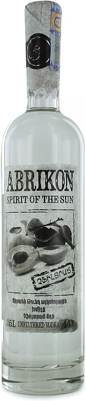 Apricot vodka "Abrikon" 0.5l