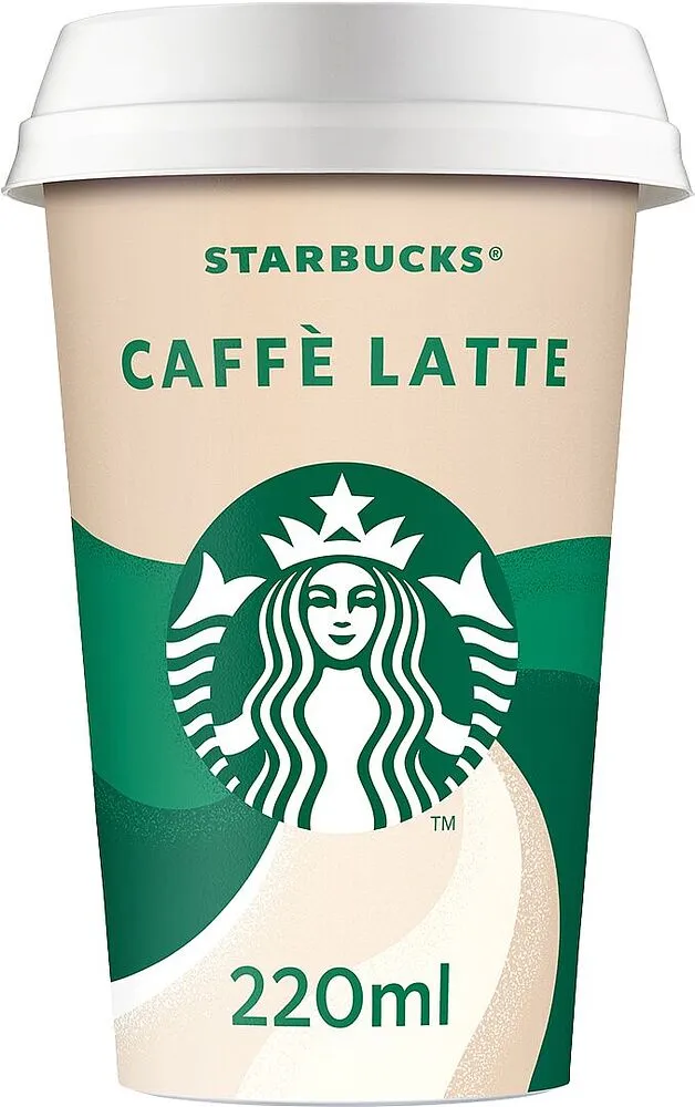 Սուրճ սառը «Starbucks Caffe Latte» 220մլ