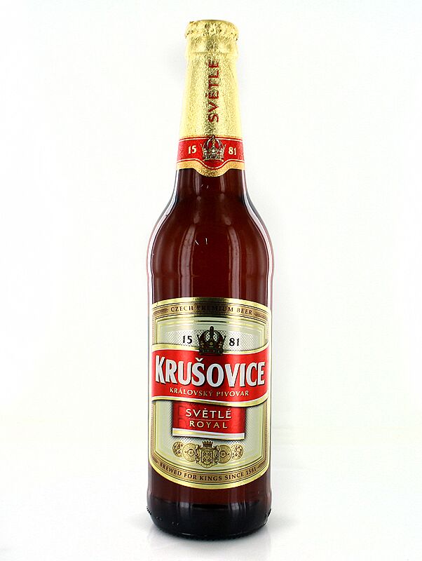 Beer "Krusovice Imperial" 0.5l