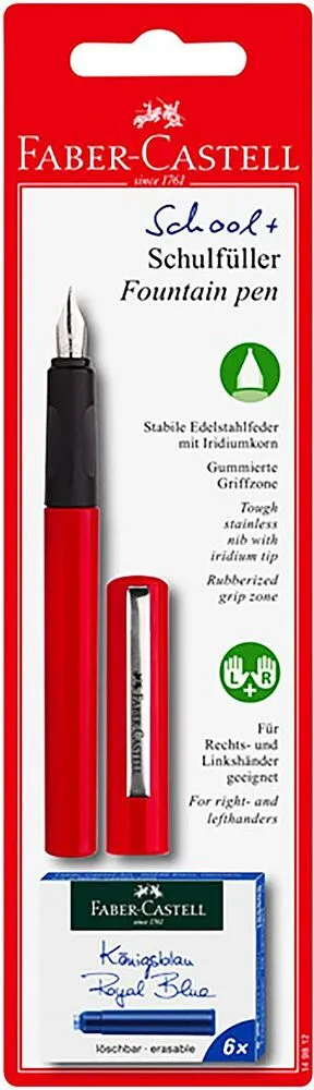 Ручка красная "Faber-Castell"