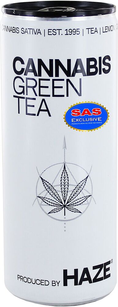 Ice tea "Cannabis Haze" 250ml Hemp