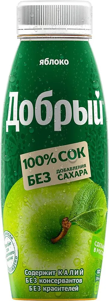 Juice "Dobriy" 0.3l Apple
