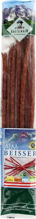 Smoked sausage "Greisinger" 80g