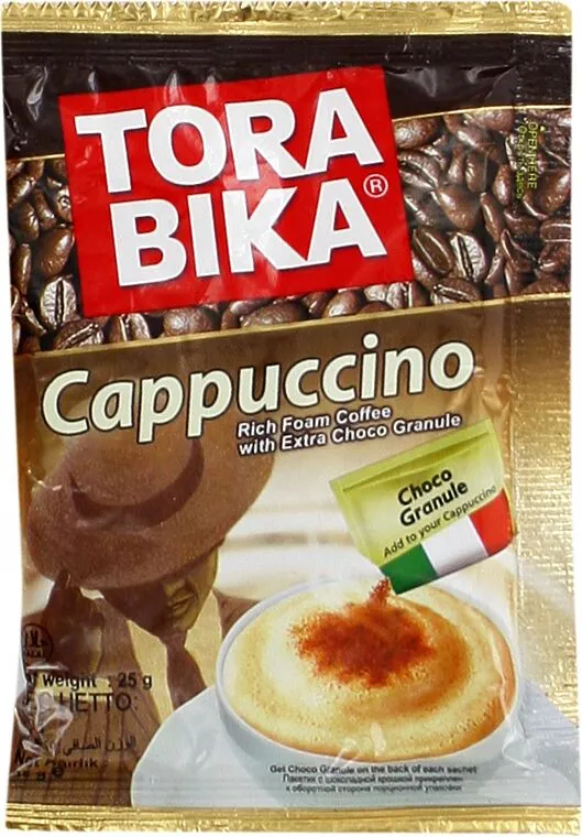 Капучино растворимый "Tora Bika" 25г