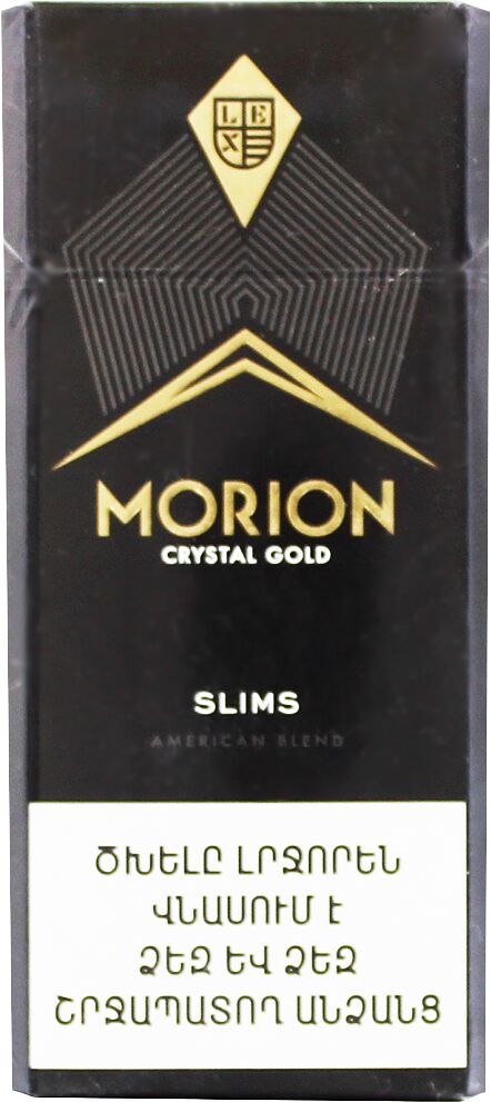 Ծխախոտ «Morion Crystal Gold Slims»