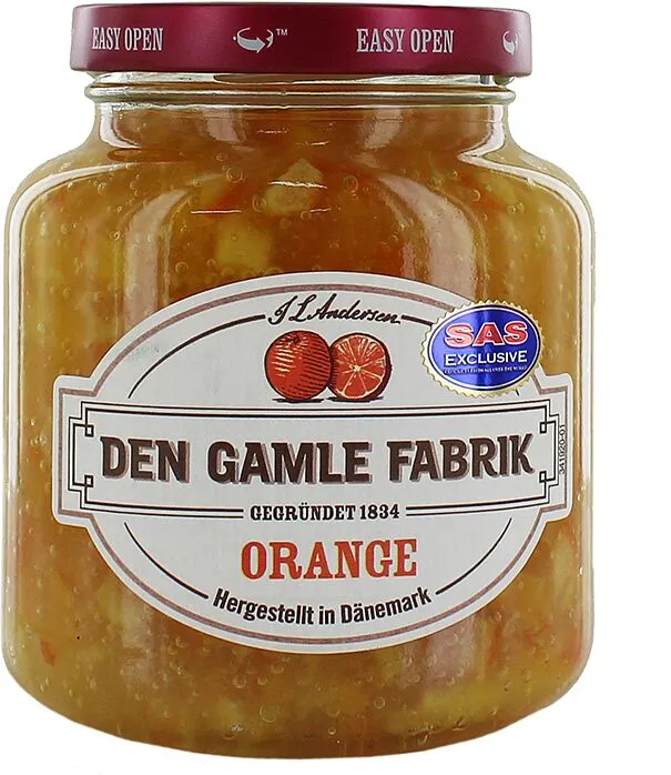 Ջեմ «Den Gamle Fabrik» 380գ Նարինջ