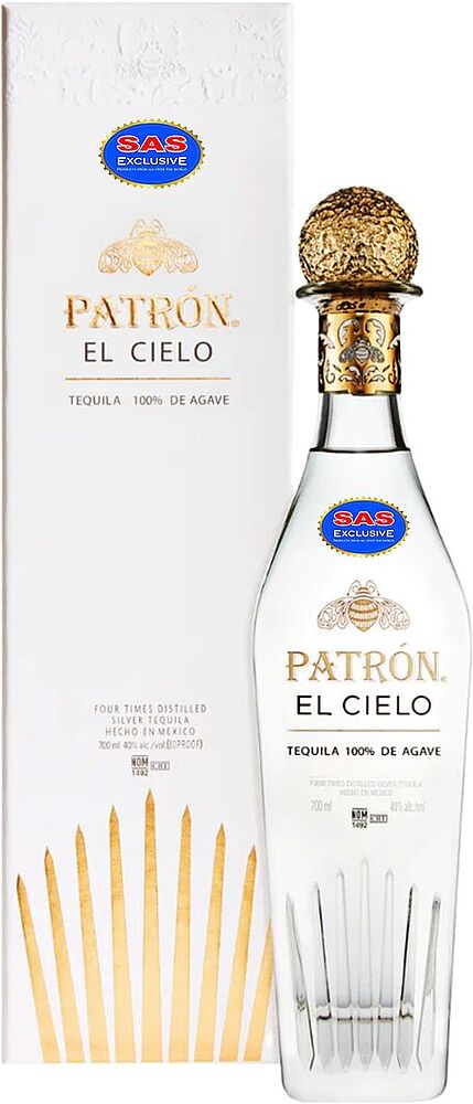 Tequila "Patron El Cielo Silver" 0.7l
