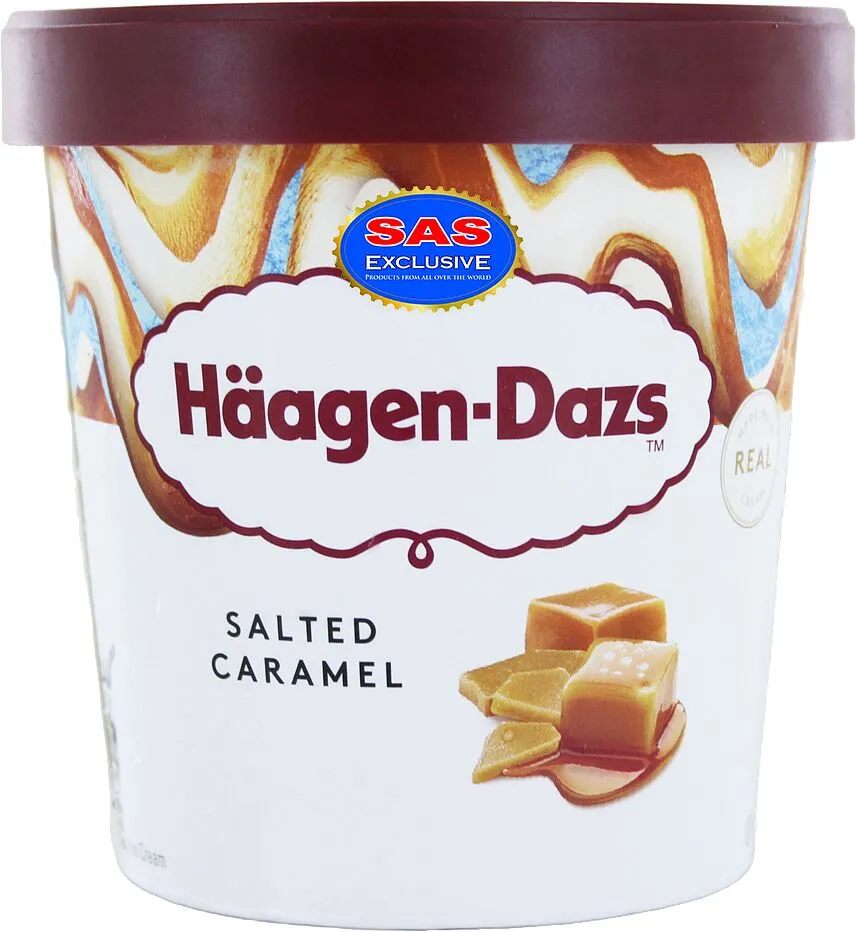 Ice cream with salted caramel "Haagen Dazs Salted Caramel" 400g
