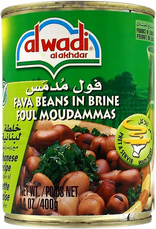 Foul moudammas  "Alwadi" 400g 