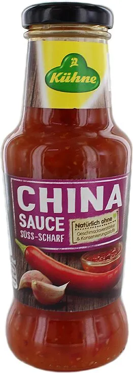 Sweet-spicy sauce "Kuhne China" 250ml