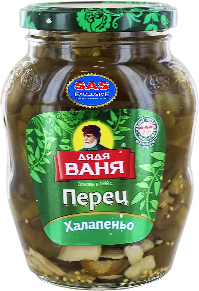 Халапеньо маринованный "Дядя Ваня" 350г
