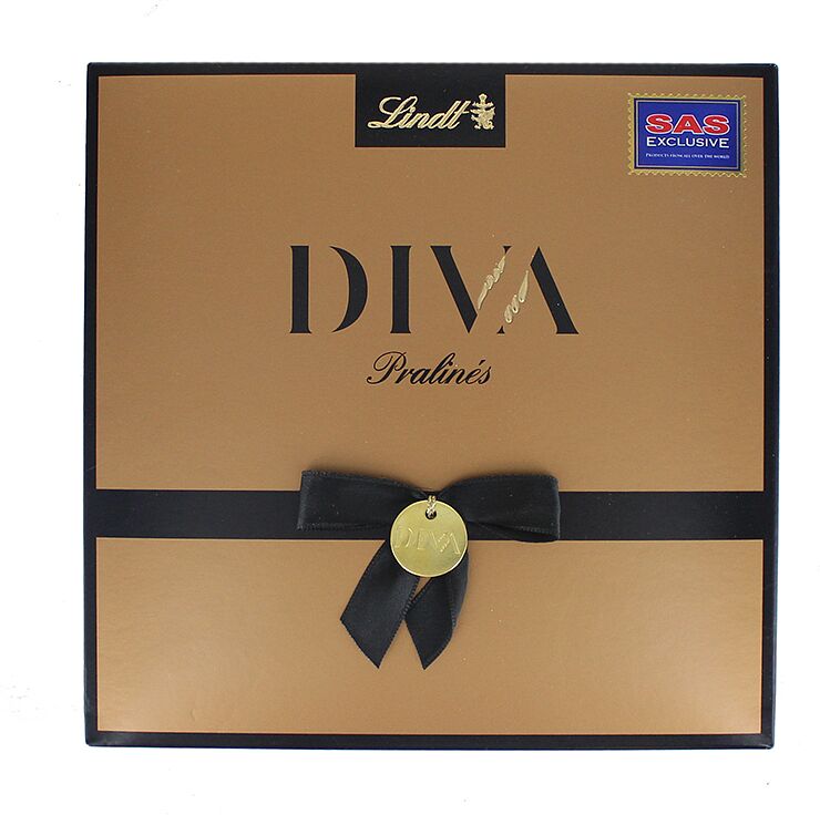 Շոկոլադե կոնֆետների հավաքածու «Lindt Diva Pralines» 173գ 