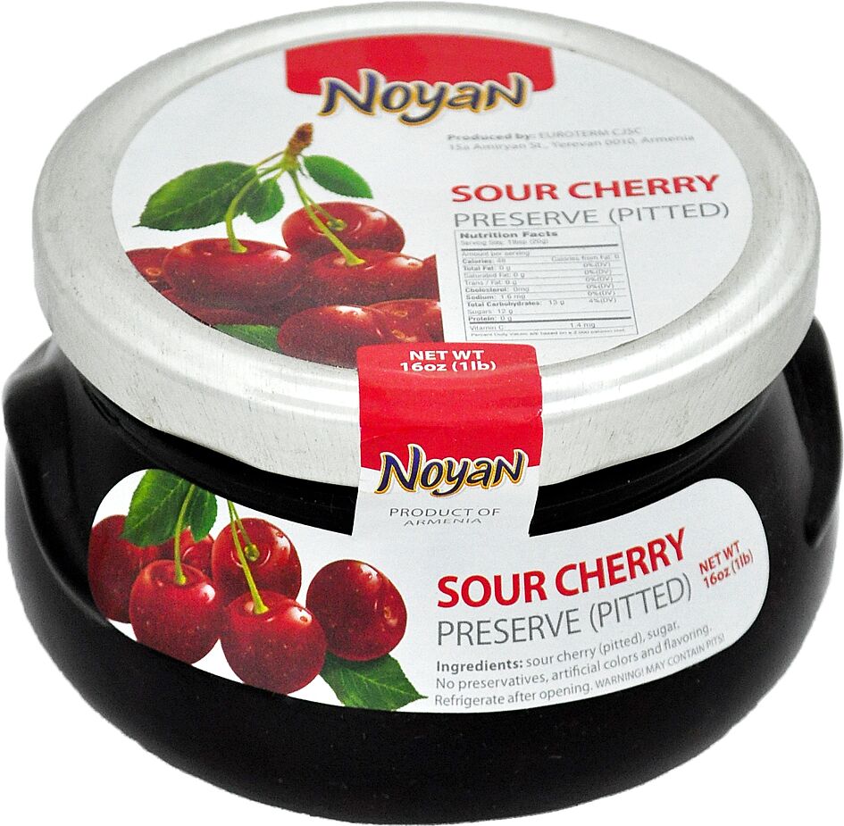 Preserve "Noyan" 450g Cherry