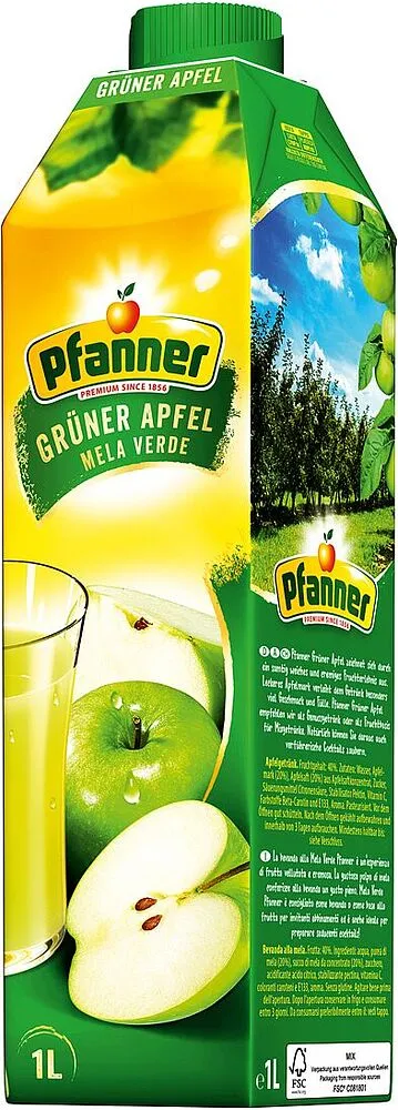 Drink "Pfanner" 1l Apple
