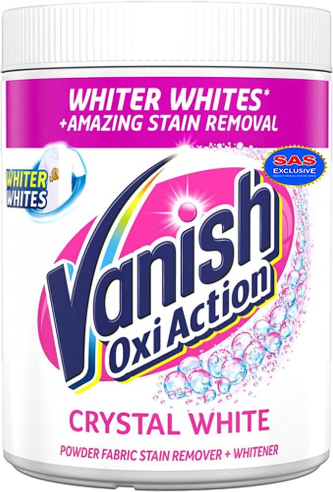 Լաքահանող և սպիտակեցնող փոշի «Vanish Oxi Action» 1կգ
