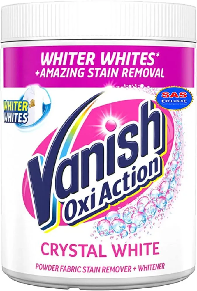 Stain removing & bleaching powder "Vanish Oxi Action" 1kg