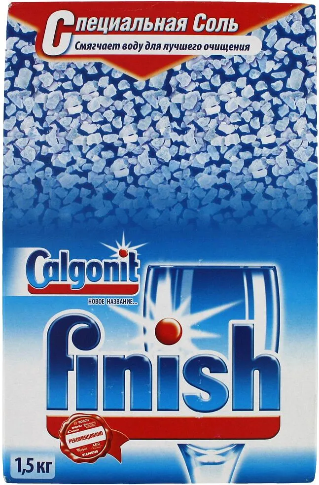Соль для посудомоечных машин ''Calgonit Finish'' 1,5кг