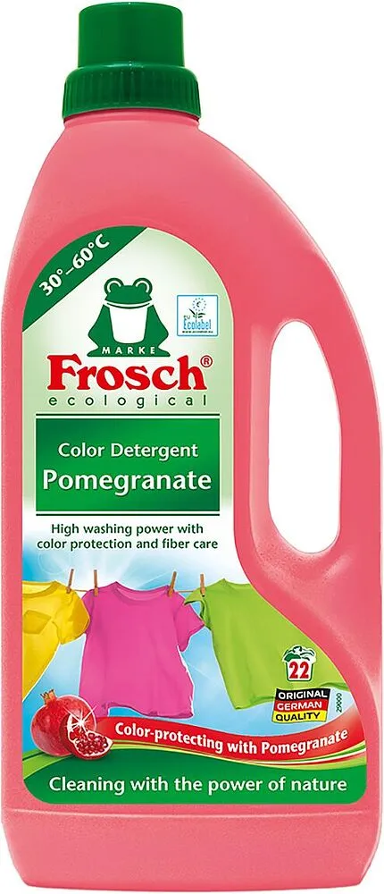 Washing gel "Frosch" 1.5l Color