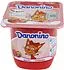 Yogurt with strawberry "Danonino" 100g, richness: 3%