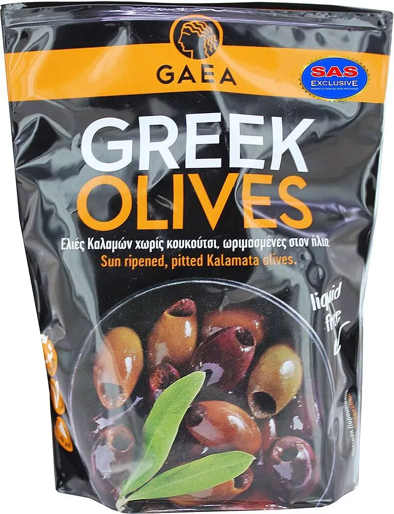 Оливки каламата без косточек "Gaea" 150г