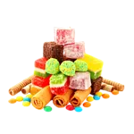 Sweets, sugar candy, fruit jelly