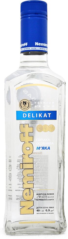 Օղի «Nemiroff Delikat» 0.5լ