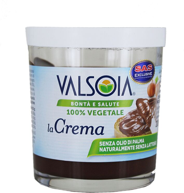 Шоколадный крем "Valsoia" 200г