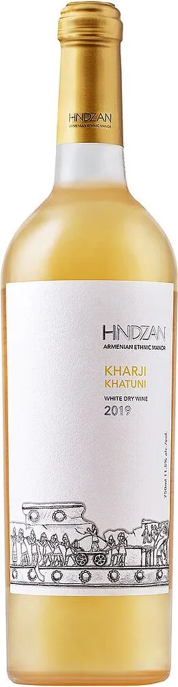 White wine "Hndzan Kharji" 0.75l
