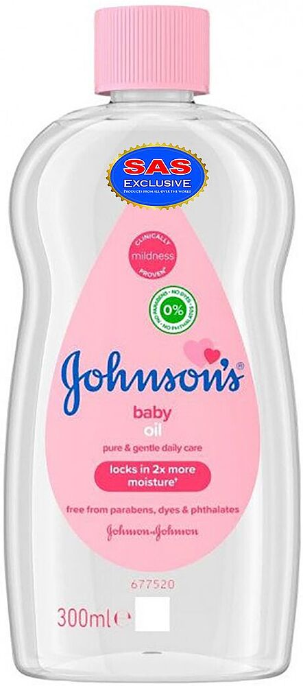Body oil "Johnson's Baby" 300ml