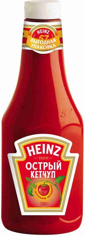 Кетчуп острый "Heinz" 800г
