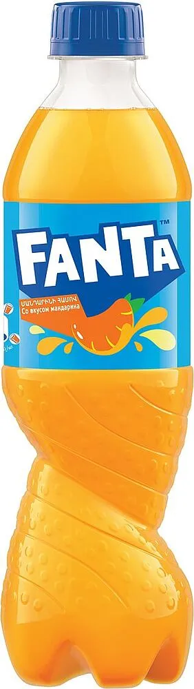 Освежающий газированный напиток "Fanta" 0.5л Мандарин
