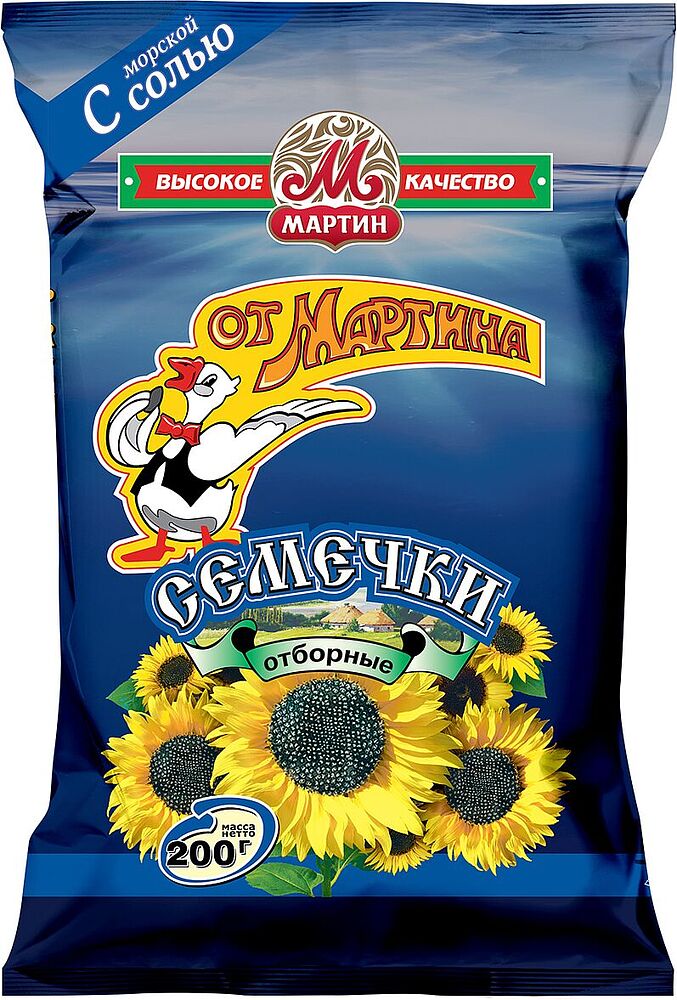 Sunflower seeds with sea salt "Ot Martina" 200g 